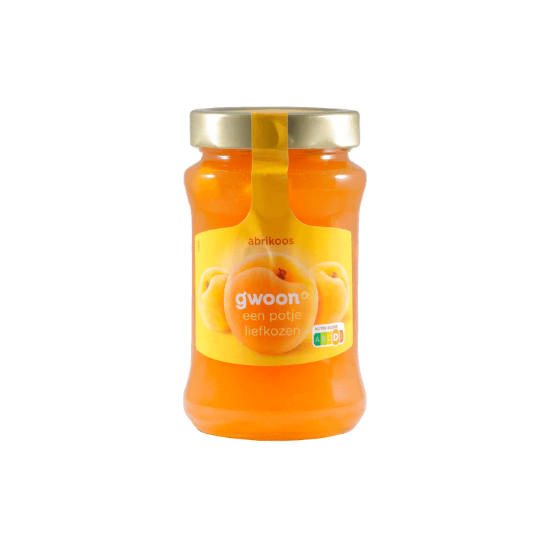 G'woon Jam extra abrikoos
