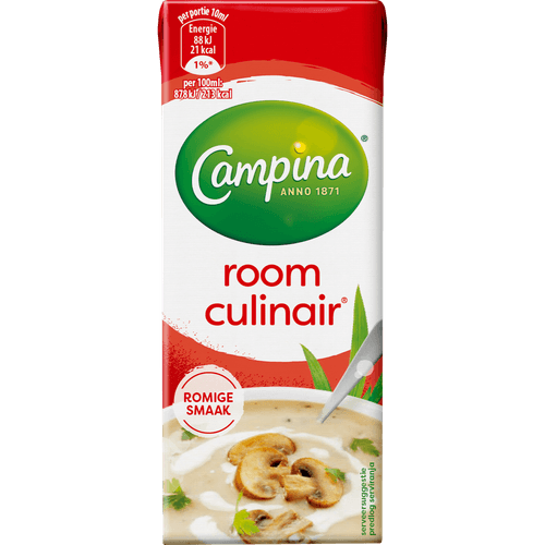 Foto van Campina Roomculinair op witte achtergrond