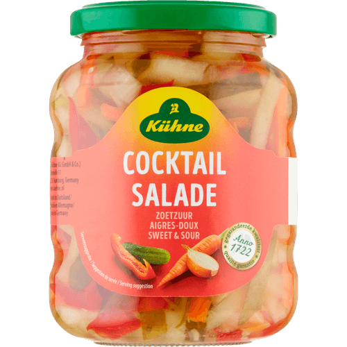 Foto van Kühne Cocktailsalade op witte achtergrond