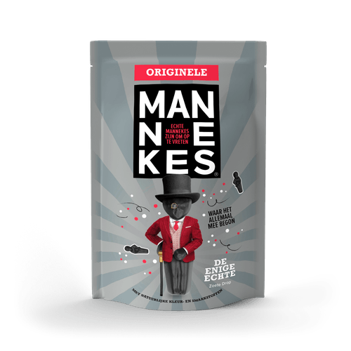 Foto van Matthijs Echte originele mannekes op witte achtergrond