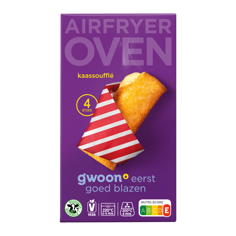 G'woon Oven kaassouffle 4 stuks