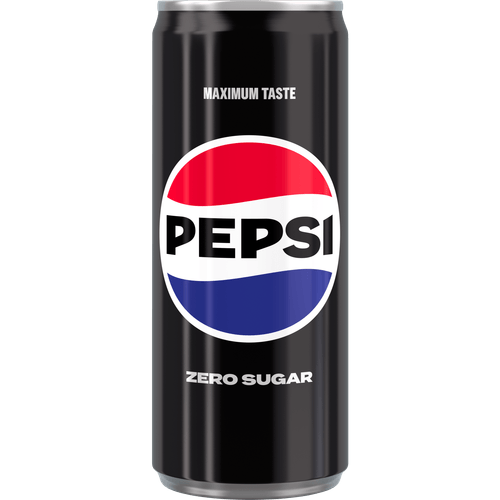 Foto van Pepsi Zero op witte achtergrond