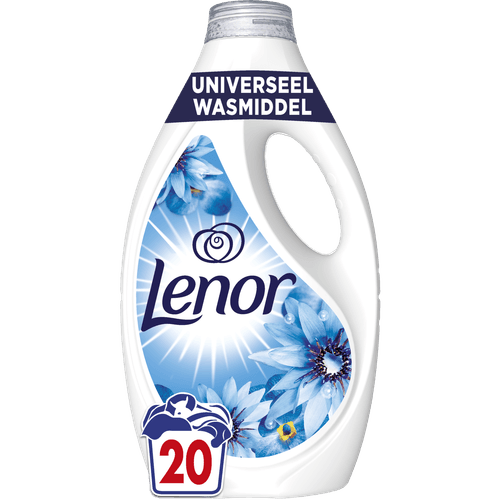 Foto van Lenor Wasmiddel vloeibaar zeebries 20 wasbeurten op witte achtergrond