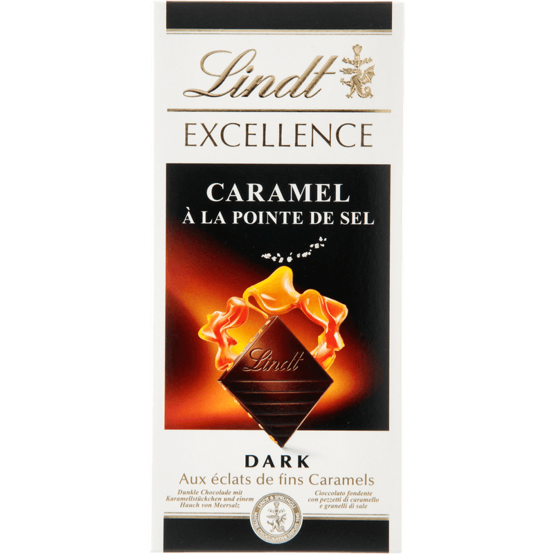 Lindt Excellence karamel zeezout chocolade