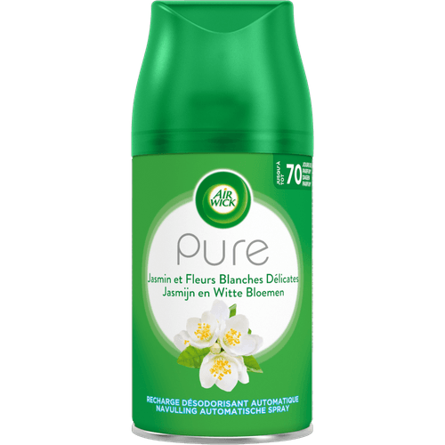 Foto van Airwick Freshmatic navulling witte bloemen op witte achtergrond