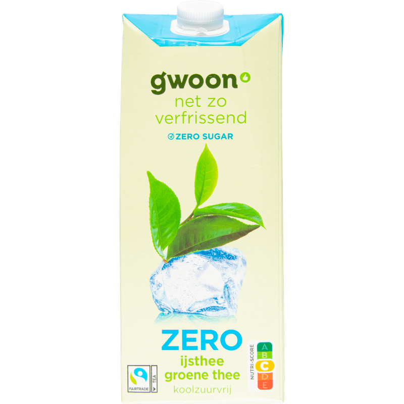 G'woon Ijsthee zero groene thee