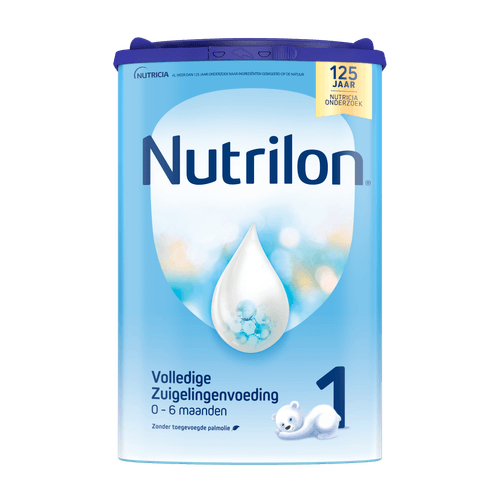 Foto van Nutrilon 1 Zuigelingenvoeding 0-6 Maanden op witte achtergrond