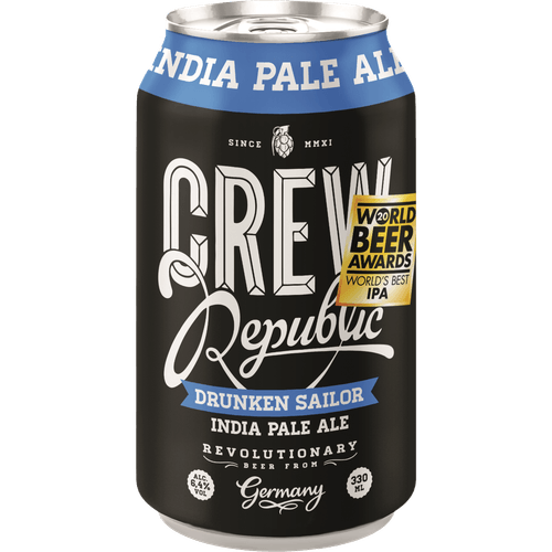 Foto van Drunken sailor op witte achtergrond