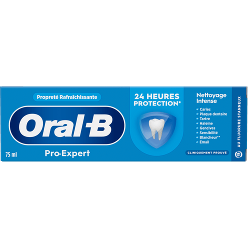 Foto van Oral-B Tandpasta pro-expert intense reiniging op witte achtergrond