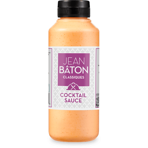 Foto van Jean Bâton Cocktail sauce op witte achtergrond