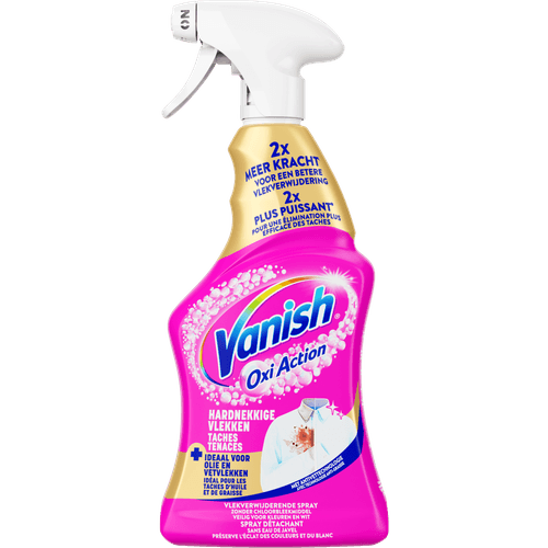 Foto van Vanish Oxi action vlekverwijderaar trigger op witte achtergrond