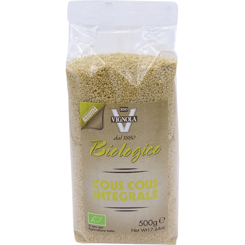 Foto van Riso Vignola Couscous volkoren op witte achtergrond