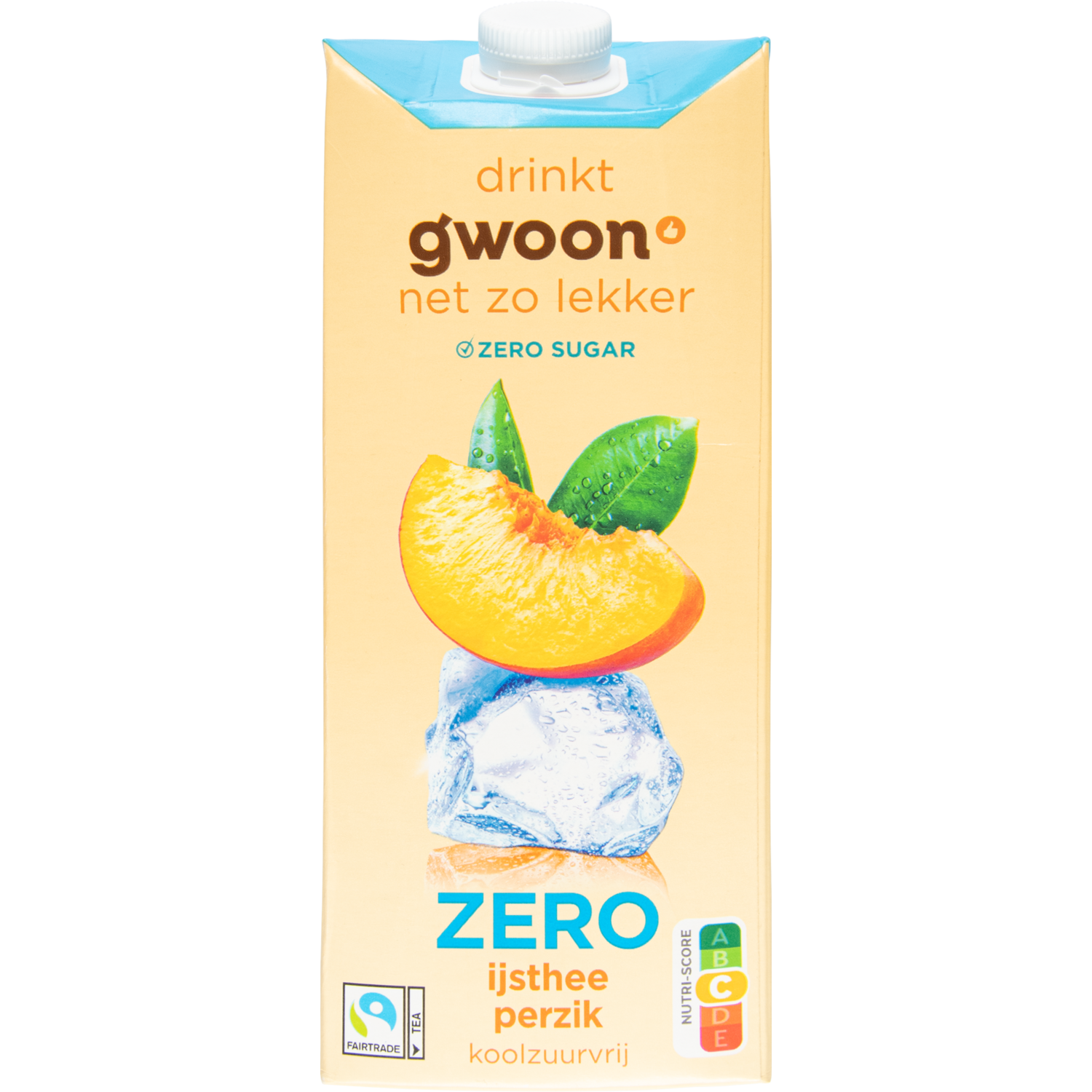 G'woon Ijsthee zero perzik