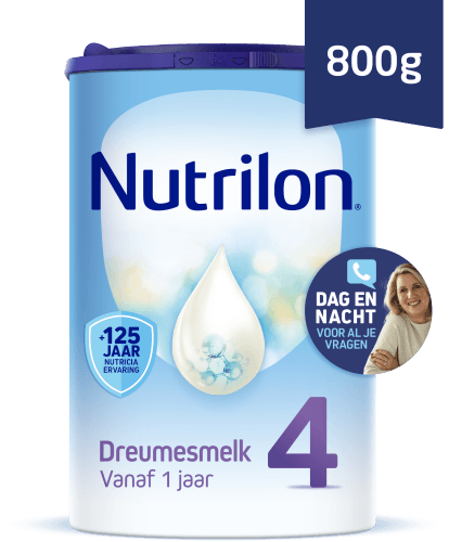 Foto van Nutrilon 4 Dreumesmelk 12+ Maanden op witte achtergrond