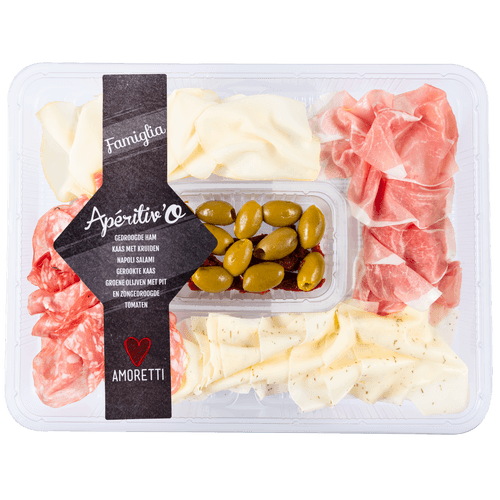 Foto van Aperitivo Famiglia op witte achtergrond