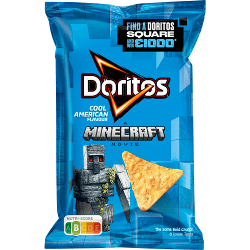 Foto van Doritos Tortilla chips cool american op witte achtergrond