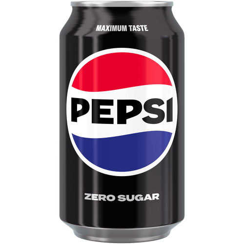 Foto van Pepsi Zero op witte achtergrond