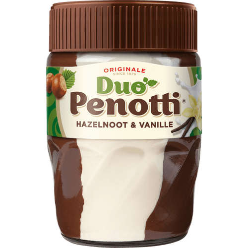 Foto van Penotti Duopasta op witte achtergrond