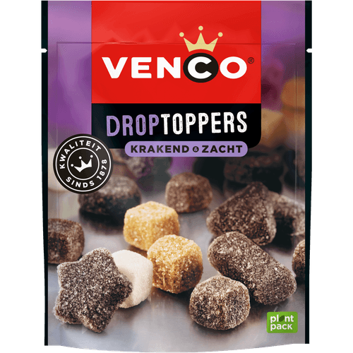 Foto van Venco Droptoppers krakend-zacht op witte achtergrond