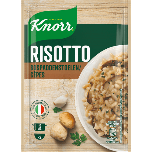 Foto van Knorr Risotto eekhoorntjesbrood op witte achtergrond
