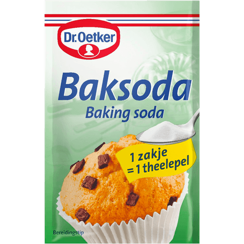 Foto van Dr. Oetker Baksoda op witte achtergrond