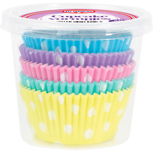 Foto van Dr. Oetker Cakevormpjes op witte achtergrond