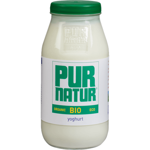 Foto van Pur Natur Roeryoghurt vol op witte achtergrond