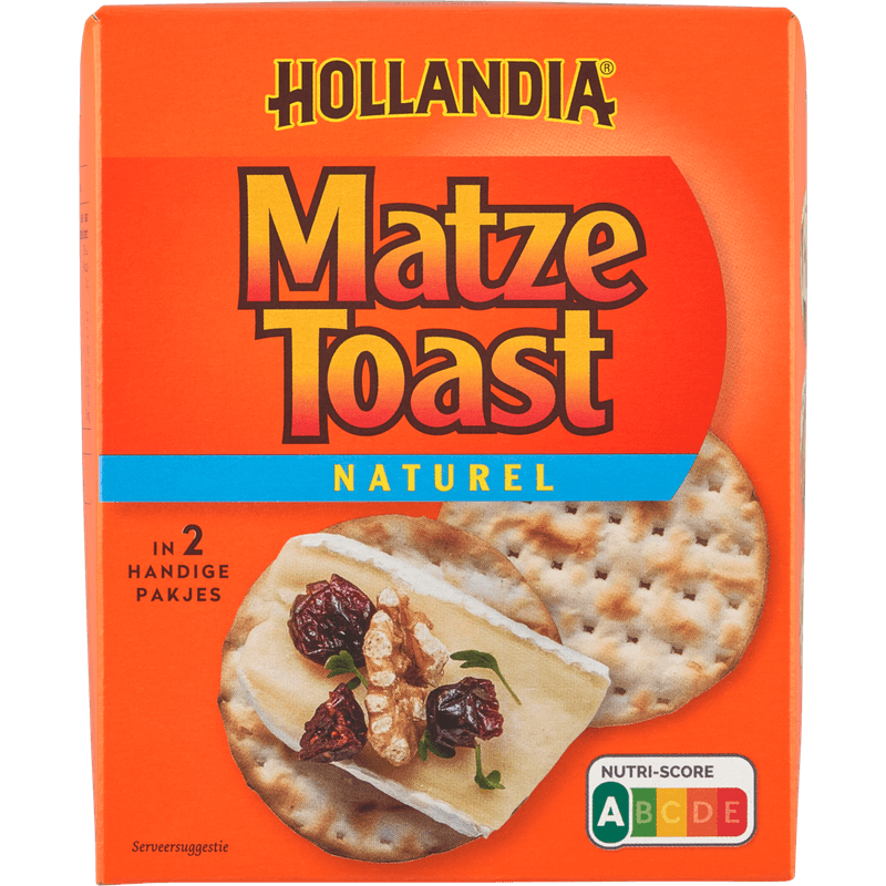 Hollandia Matze Toast Naturel 100 g