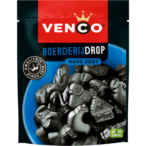 Foto van Venco Boerderijdrop op witte achtergrond