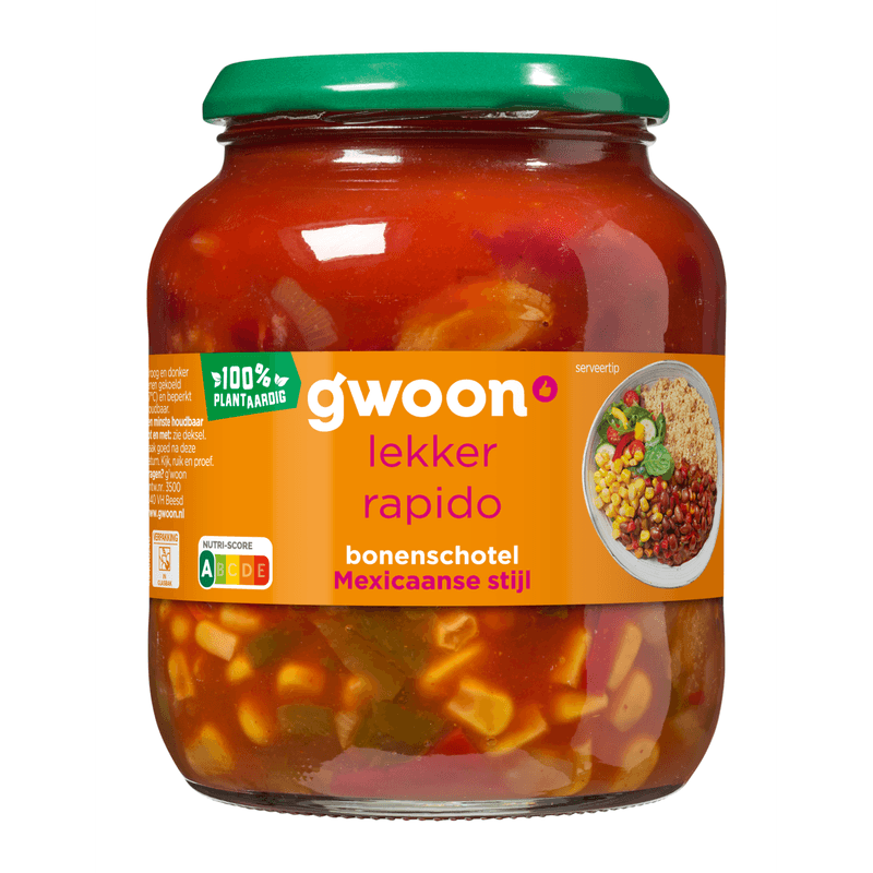 G'woon Bonenschotel mexicaans