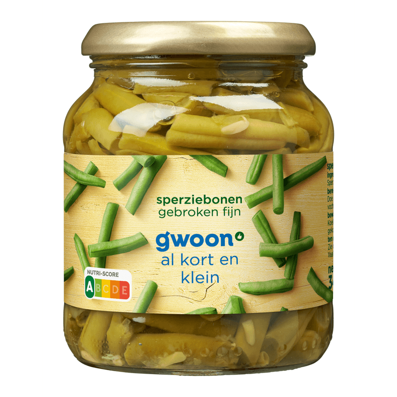G'woon Sperziebonen fijn gebroken