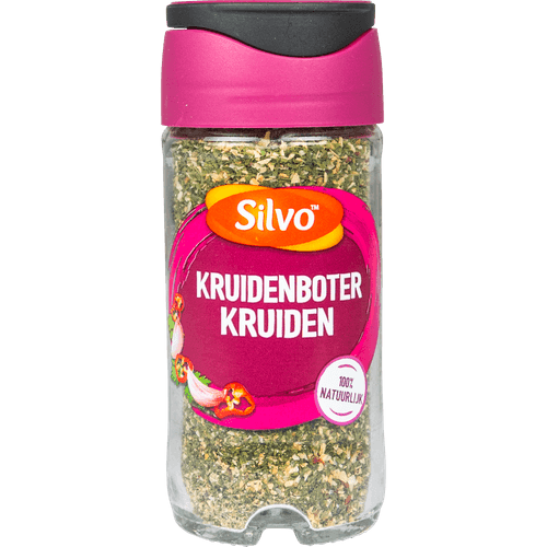 Foto van Silvo Kruidenboter kruiden op witte achtergrond