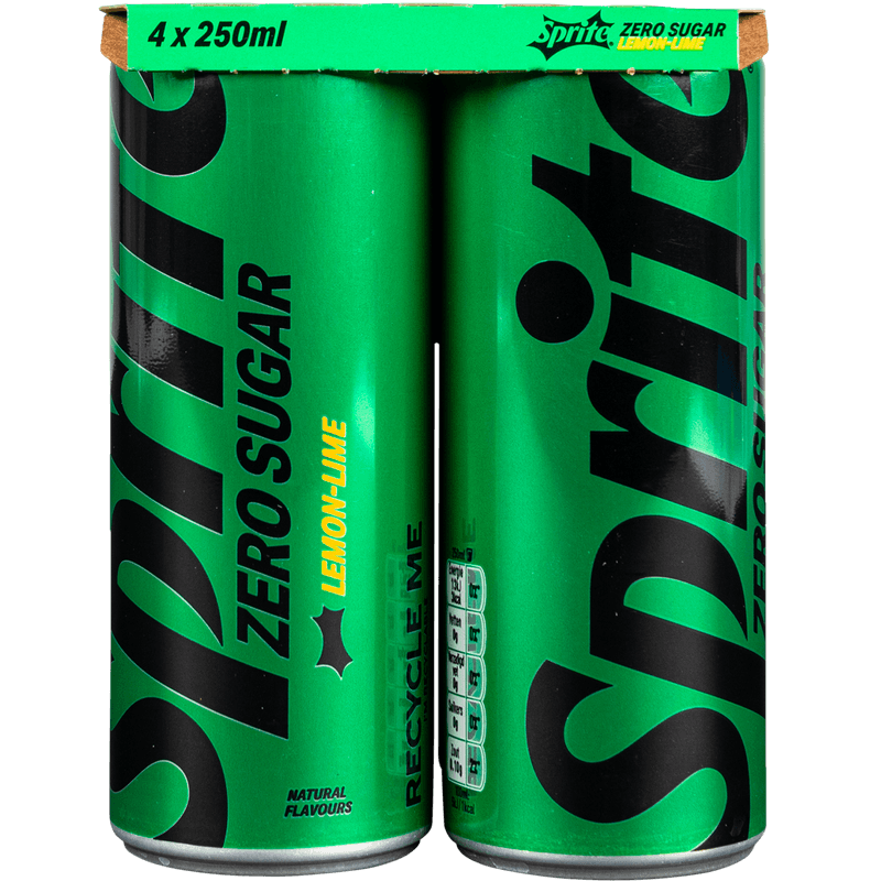 Sprite Refresh zero sugar 4x25cl