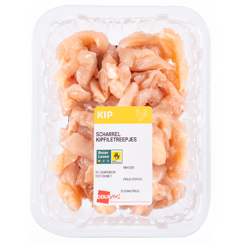 DekaVers Scharrel kipfiletreepjes