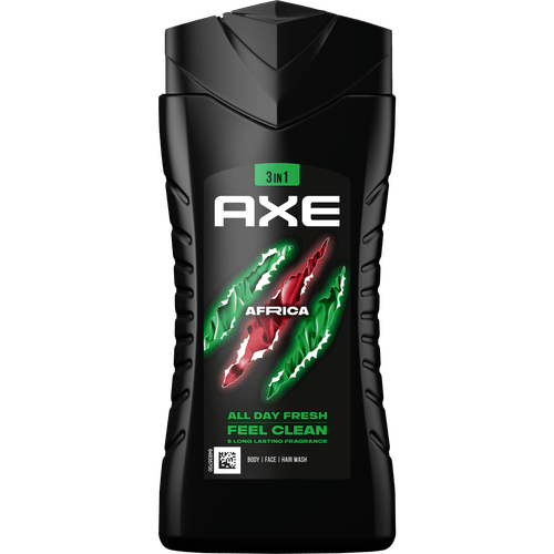 Foto van AXE Douchegel africa op witte achtergrond