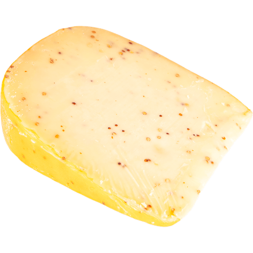 Foto van Cheese Bandits Mosterd op witte achtergrond