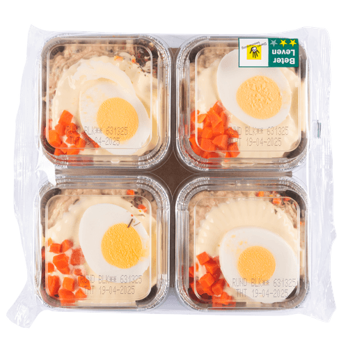 Foto van Westland Rundvleesslaatje 4*140 gram op witte achtergrond