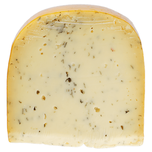 Foto van Lentekaas op witte achtergrond