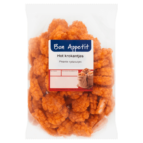 Foto van Bon Appetit Hot krokantjes op witte achtergrond