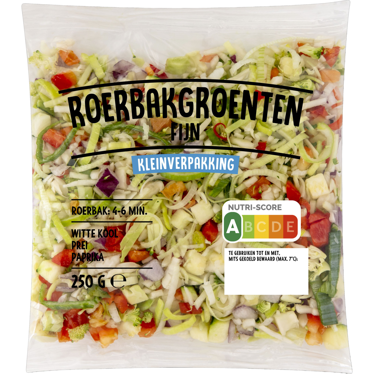 Fijne wokgroente