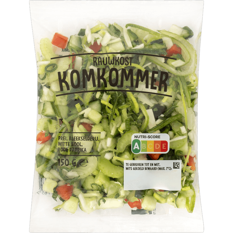 Rauwkost komkommer