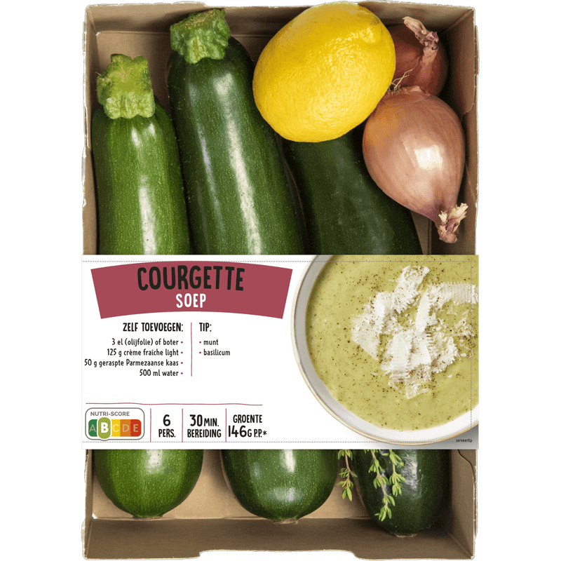 Verspakket Courgettesoep