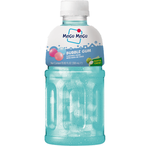 Foto van Mogu Mogu Bubblegum op witte achtergrond