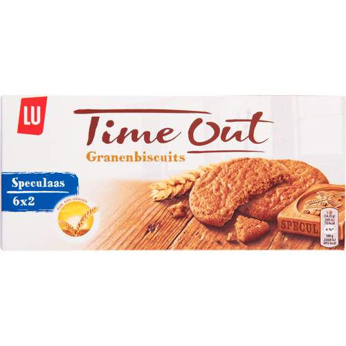 Foto van Lu Time out speculaas op witte achtergrond