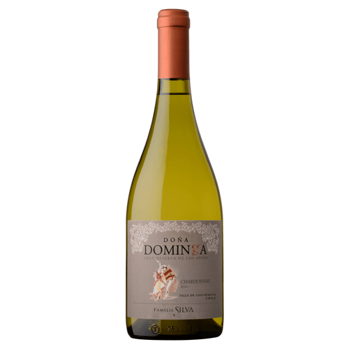 Foto van Dõna Dominga Chardonnay gran reserva op witte achtergrond