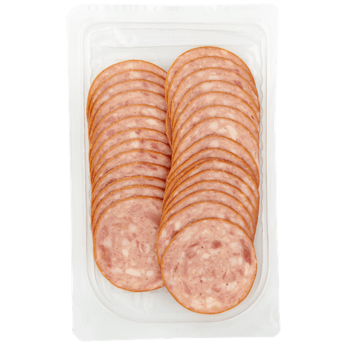 Foto van DekaVers Palingworst op witte achtergrond