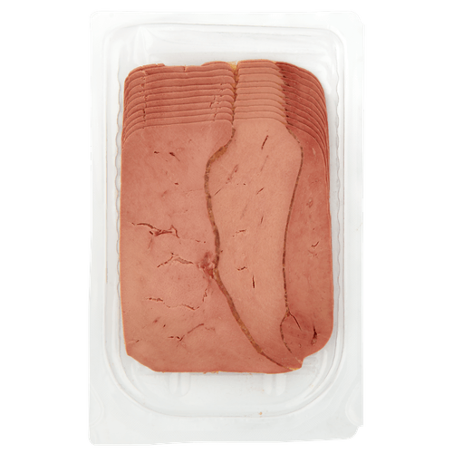 Foto van DekaVers Varkenslever op witte achtergrond