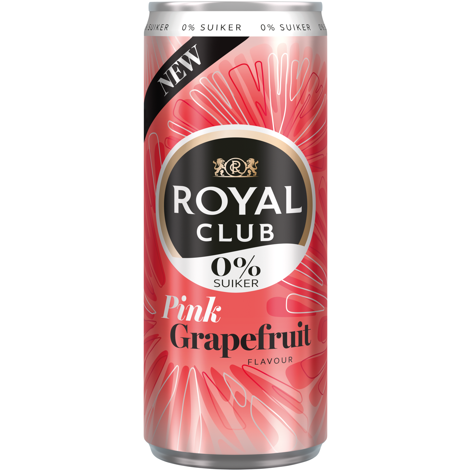 Royal Club Pink grapefruit 0% los blik