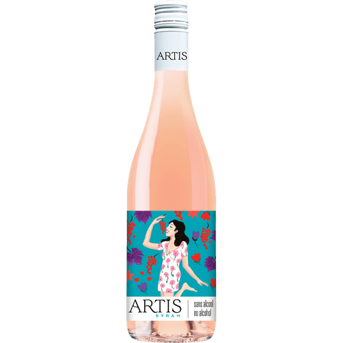 Foto van Artis Rose alcoholvrij op witte achtergrond