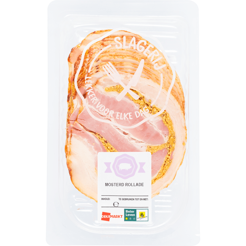 DekaVers Mosterd rollade